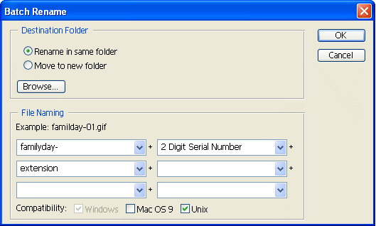 Batch Rename Windows 7 Folders