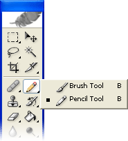 Photoshop Paint Tools (Brush and Pencil)