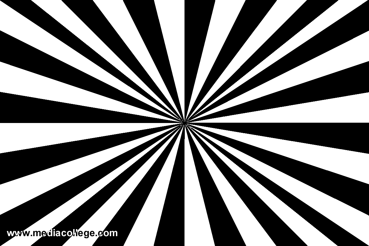 Camera Focus Calibration Chart