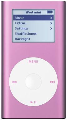 6gb mini pink ipod