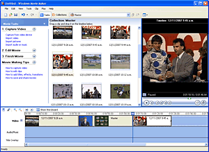 Windows Movie Maker Screenshot