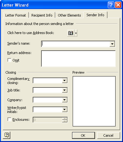 Blank Invoice Templates in MS Word