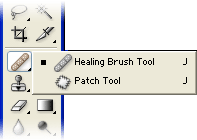 Photoshop healing Brush