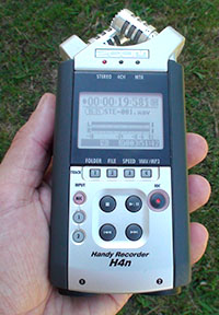 H4n portable sound recorder