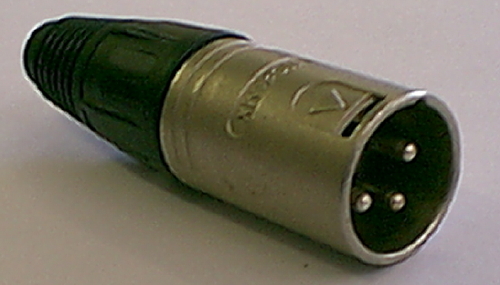 3-pin XLR Male