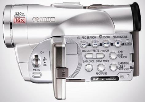 Canon Elura 65 - Left View