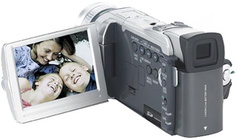 Canon Optura 20 - Rear View