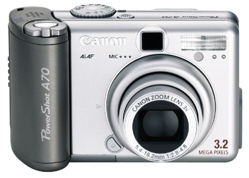 PowerShot A70 - Front View