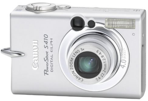 PowerShot S410 - Front View