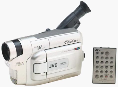 JVC GRDVF10 - Left View