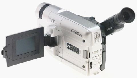 JVC GRDVF10 - Rear View