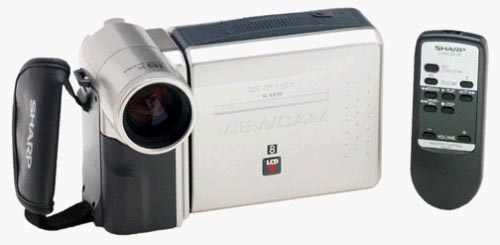 Sharp VL E630U with remote control