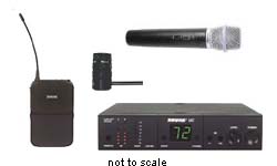 Shure UC124/85/beta87c wireless system