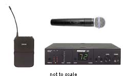 Shure UC24/beta58 wireless system