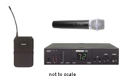 Shure UC24/Beta87c wireless system