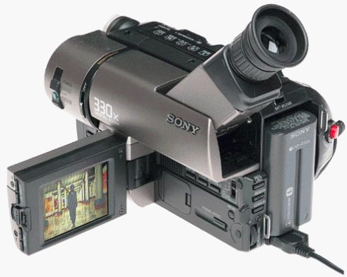 Sony CCD TRV43 - Left View