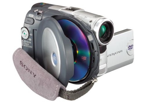 Sony DCR DVD 201 - Right View