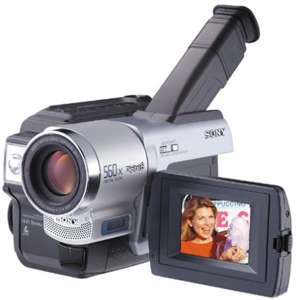 Sony Handycam CCD-TR845E Hi8 Camcorder - 8mm Video Camera Recorder