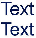 Anti-aliased text