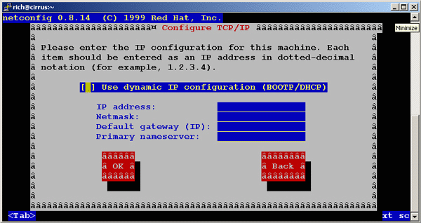 IP Configuration