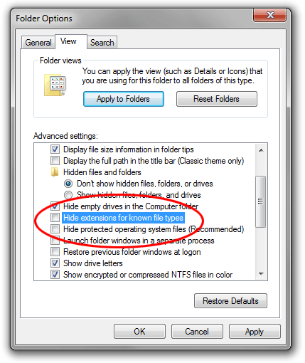 windows 7 - Use File TypesMan to change extension setting, but it show this file type may affect the following extensions - Stack Overflow