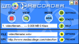 WM Recorder screenshot