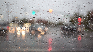 Rain on Window